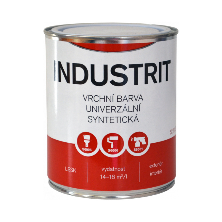 Industrit univerzální vrchní barva S2013 2,5l hněď kaštanová 2430