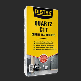 LEPIDLO NA OBKLADY A DLAŽBU QUARTZ C1T Distyk, pytel 20 kg
