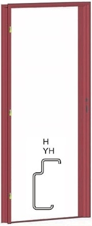 Zárubně YH 800L/75 pro ytong